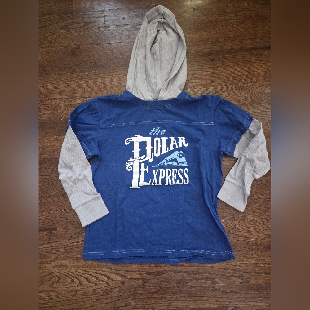 Polar Express Medium Hooded Long-Sleeve Tee